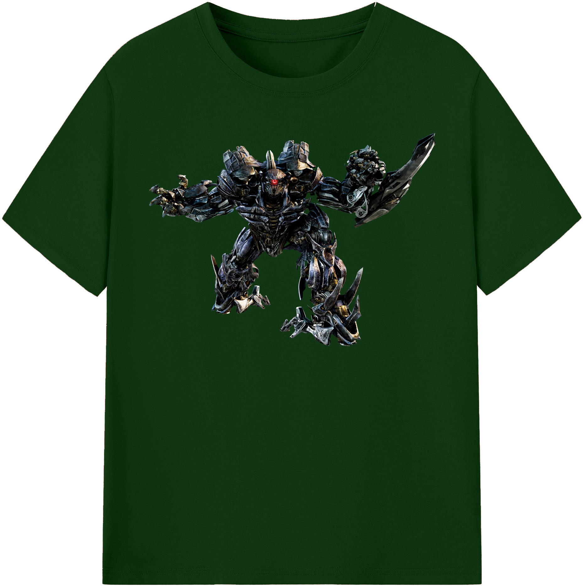 （画像用） Transformers トランスフォーマー 綿100％半袖Tシャツ（フロントプリント）